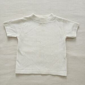 Vintage Healthtex Textured Cream 3t